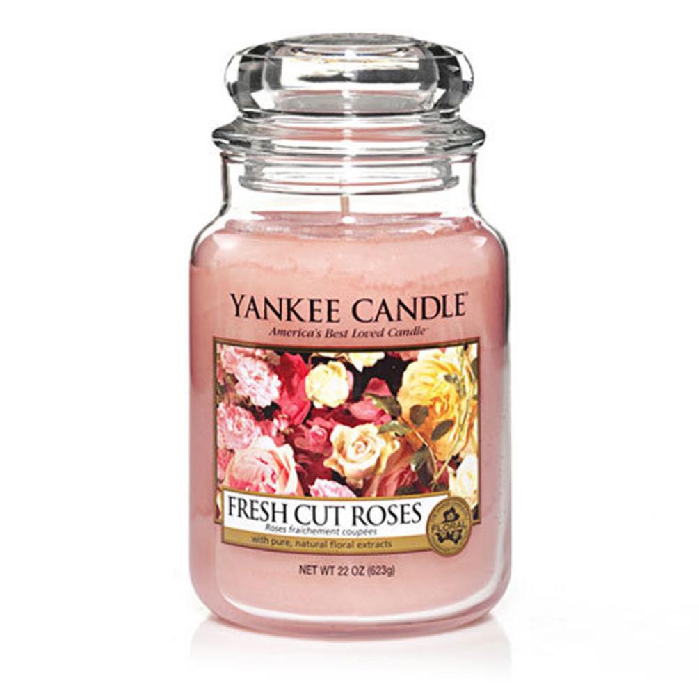 Yankee Candle Fresh Cut Roses Large Jar £21.89